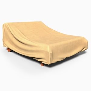 Budge All Seasons Double Patio Chaise Cover